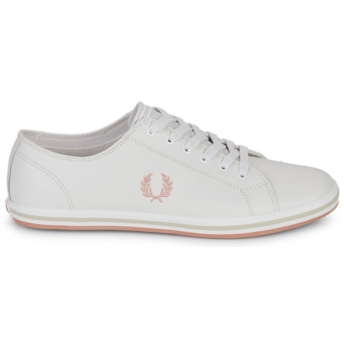 Fred Perry - KINGSTON LEATHER - Porcelaine / Rouille