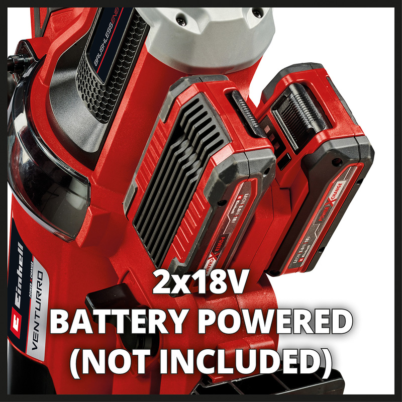 Einhell VENTURRO 36/240 Li BL Solo accu bladblazer/-zuiger (body) 2x 18v Li-ion
