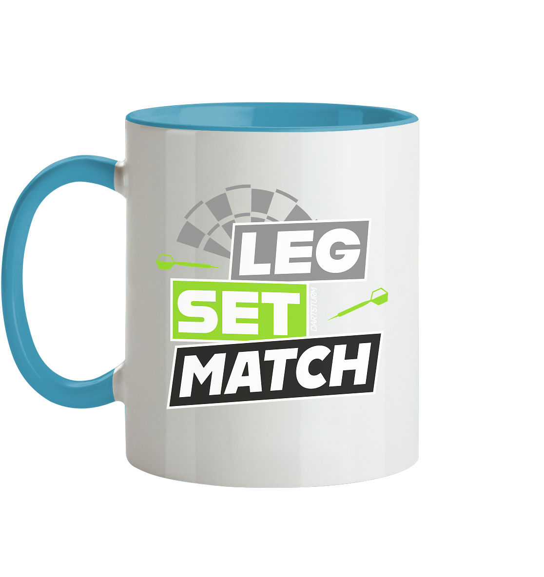 DartSturm - Leg Set Match - Tasse zweifarbig
