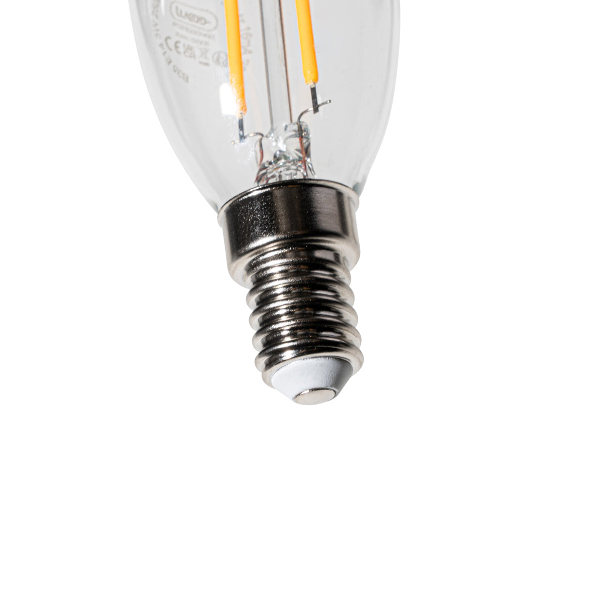LUEDD E14 dimbare LED lamp B35 helder 3W 250 lm 2200K