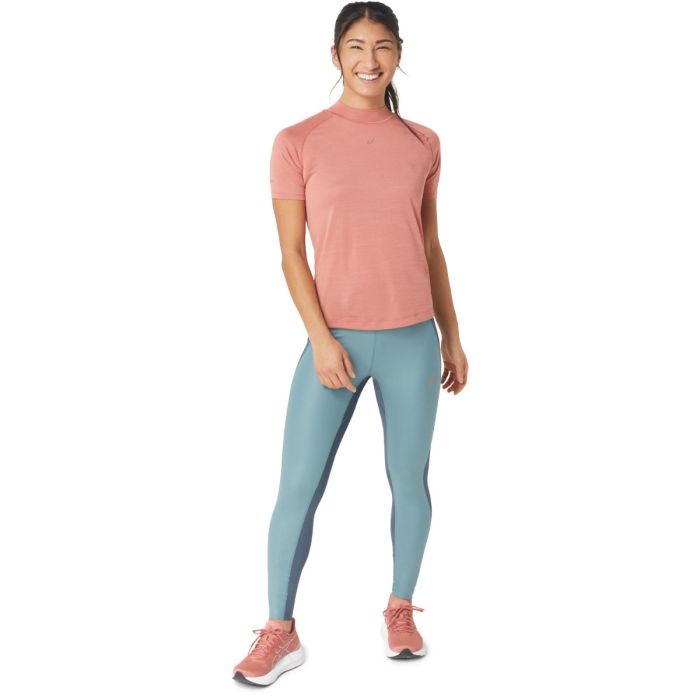 Asics Dame Lange tights Nagino Tight Blå