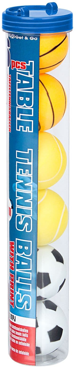 Table tennis balls GET & GO 6pcs.