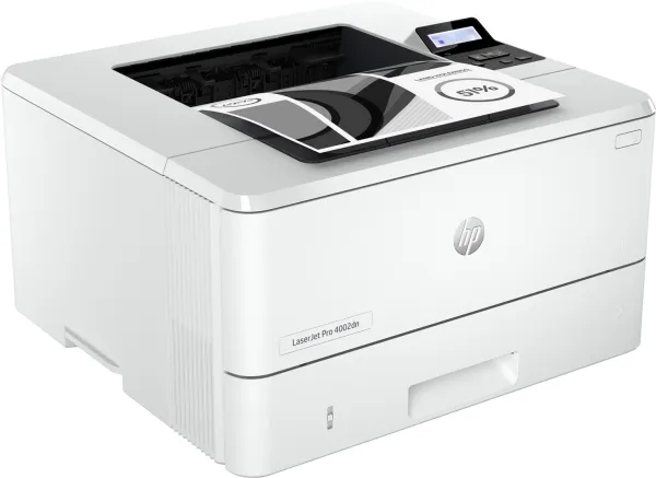 HP LaserJet Pro 4002dn - Printer - S/H - Duplex - laser - A4/Legal - 4800 x 600 dpi - op til 40 spm - kapacitet: 350 ark - USB 2.0, Gigabit LAN