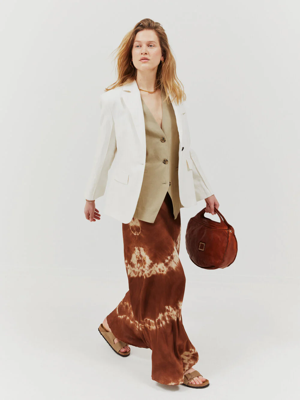 Campomaggi  Circle crossbody taske - brun