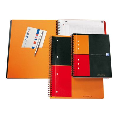 Oxford Activebook - Cahier à spirale A4+ - 160 pages - ligné
