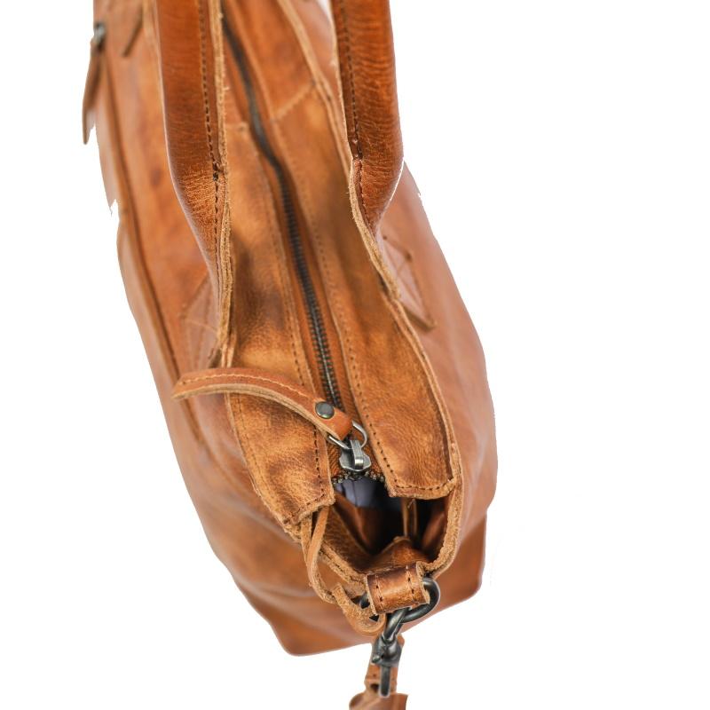 Bear Design Schoudertas - Shopper Katya CP 6006 Cognac