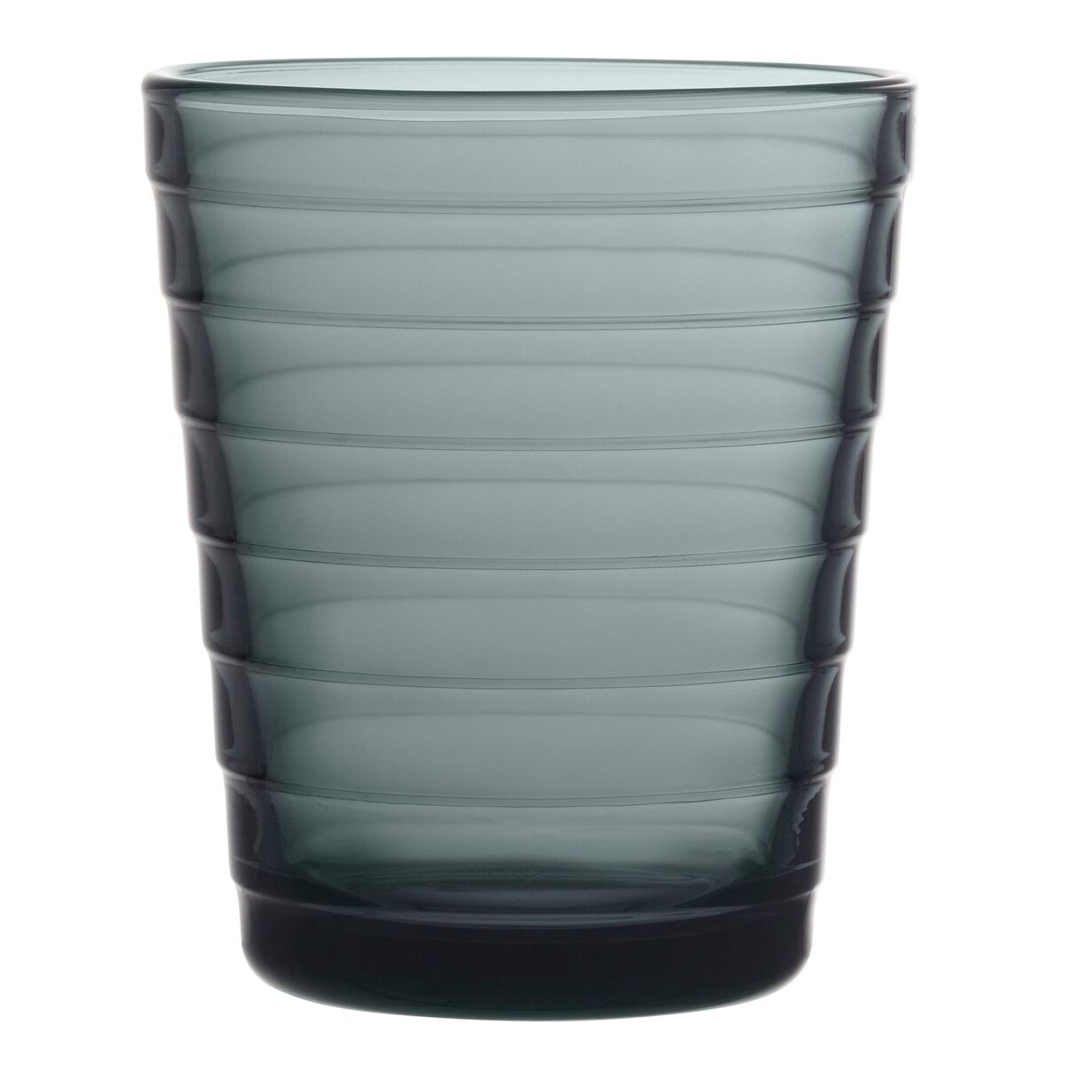 Aino Aalto Glass 22cl 2 stk, mørk grå