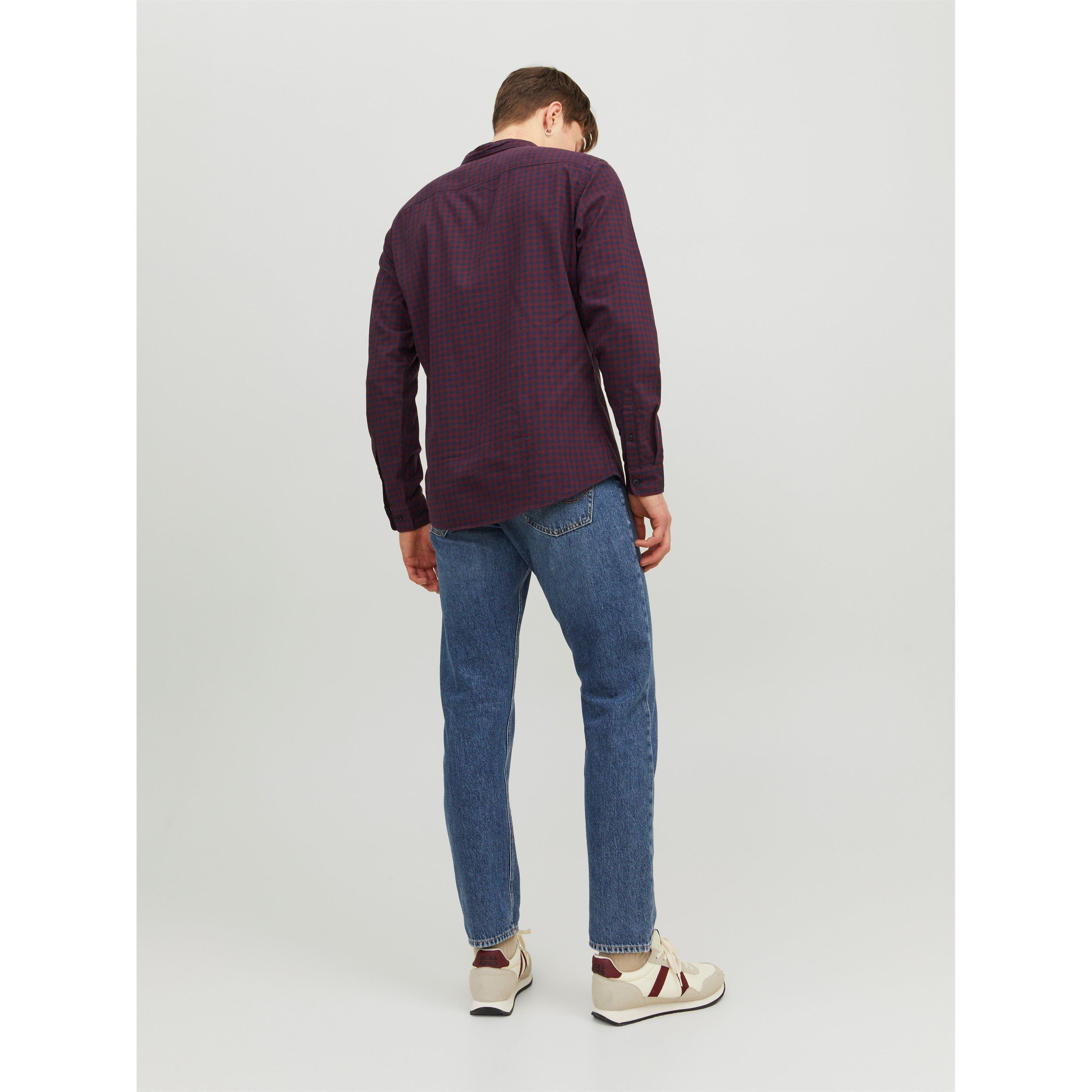 Jack and Jones Gingham Shirt Mens
