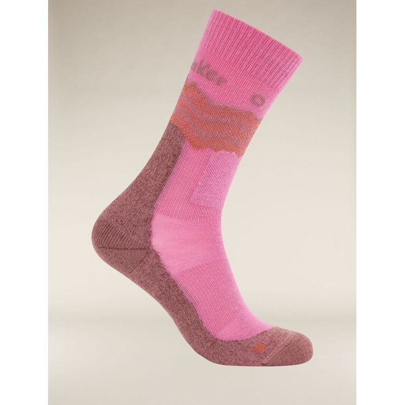 Merino Hike+ Medium Crew Across the Peaks - Chaussettes en laine mérinos femme