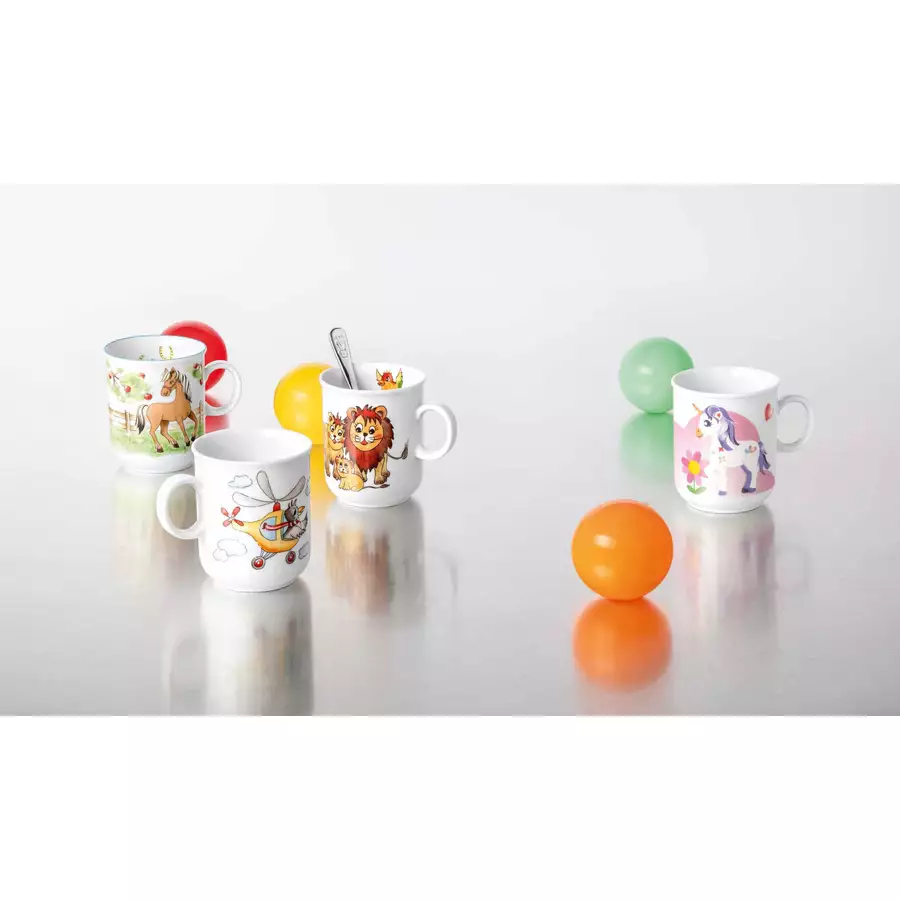 Seltmann Weiden Kindergeschirr Set Compact Bunte Tierwelt bunt