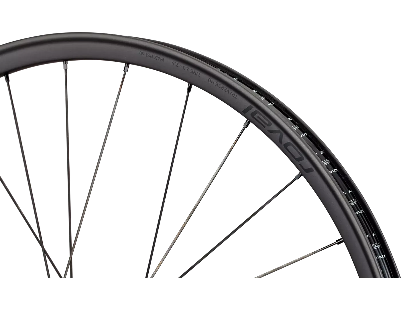 Roval Traverse HD 27.5 6B Carbon Tubeless MTB Achterwiel Zwart