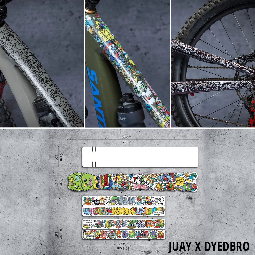DYEDBRO Juay x Dyedbro Rahmenschutz Kit kaufen | Bike-Discount