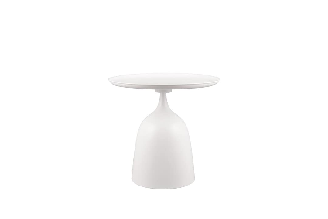Beistelltisch RAMONA 48 x 44 cm weiss