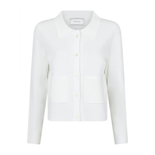 Neo Noir Tippi Knit Cardigan, Off White, 38