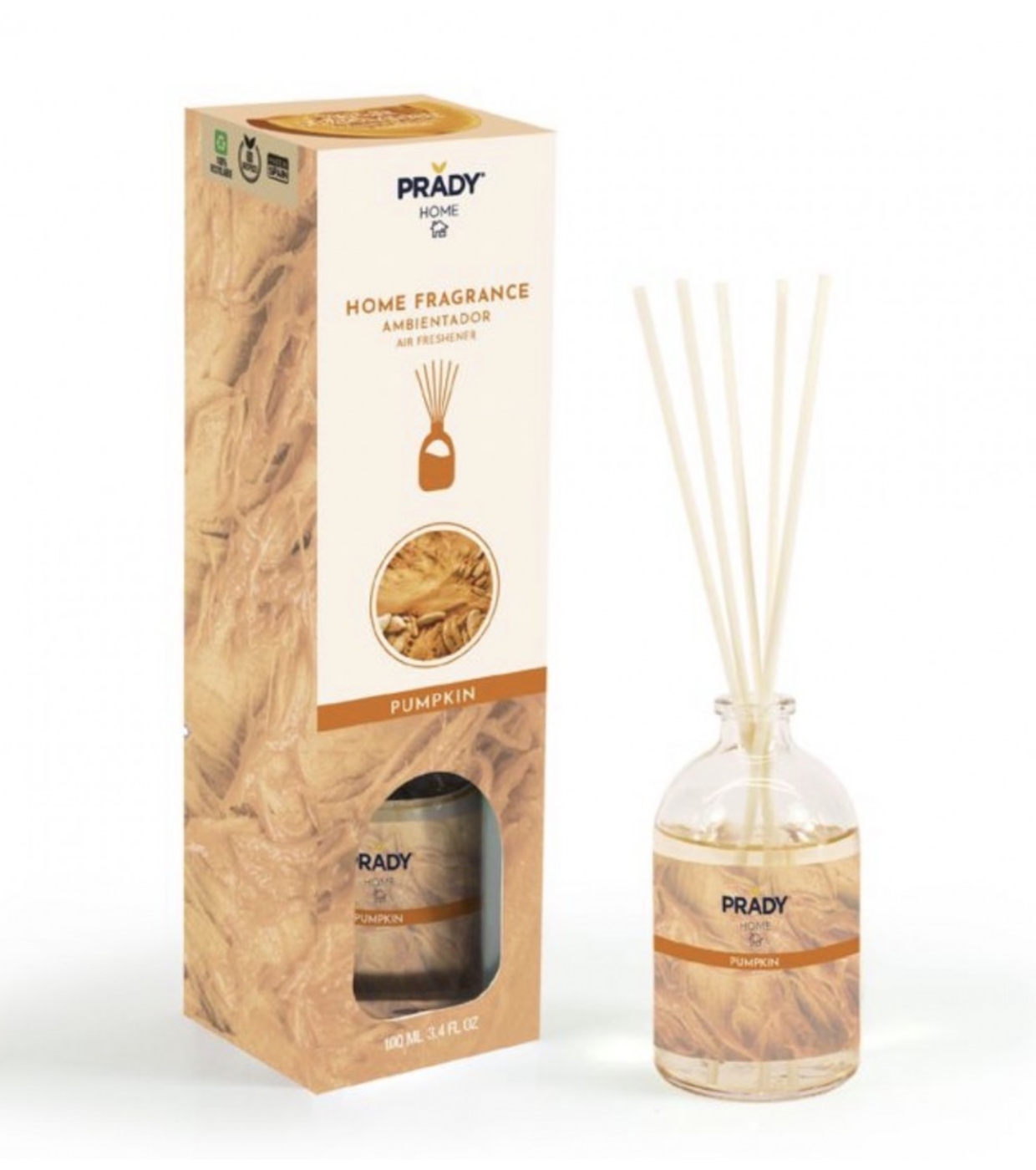 Prady - Ambientador Mikado - Pumpkin