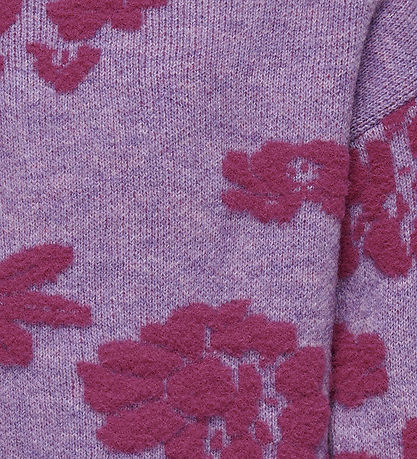 Kids Only Bluse - Strick - KogRenee - Cattleya Orchid/Beaujolais