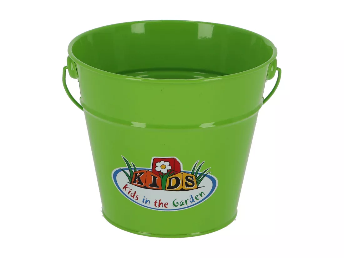 Seau pour enfant - L 18,4 x l 19,3 x H 15,4 cm - Vert