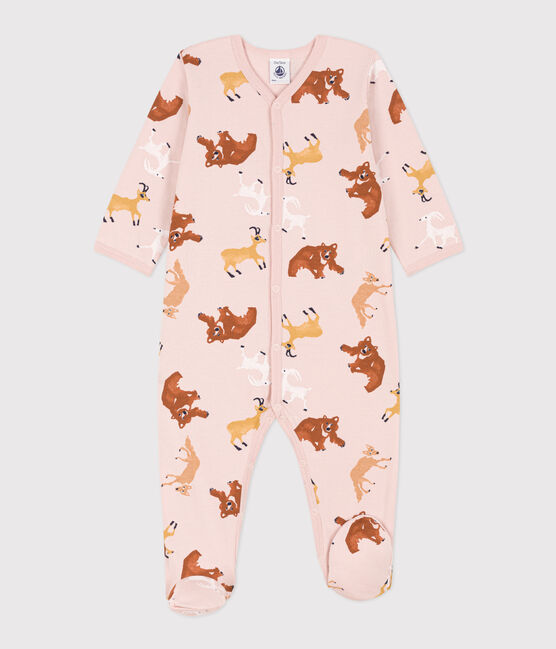 Pyjama bébé animaux en molleton