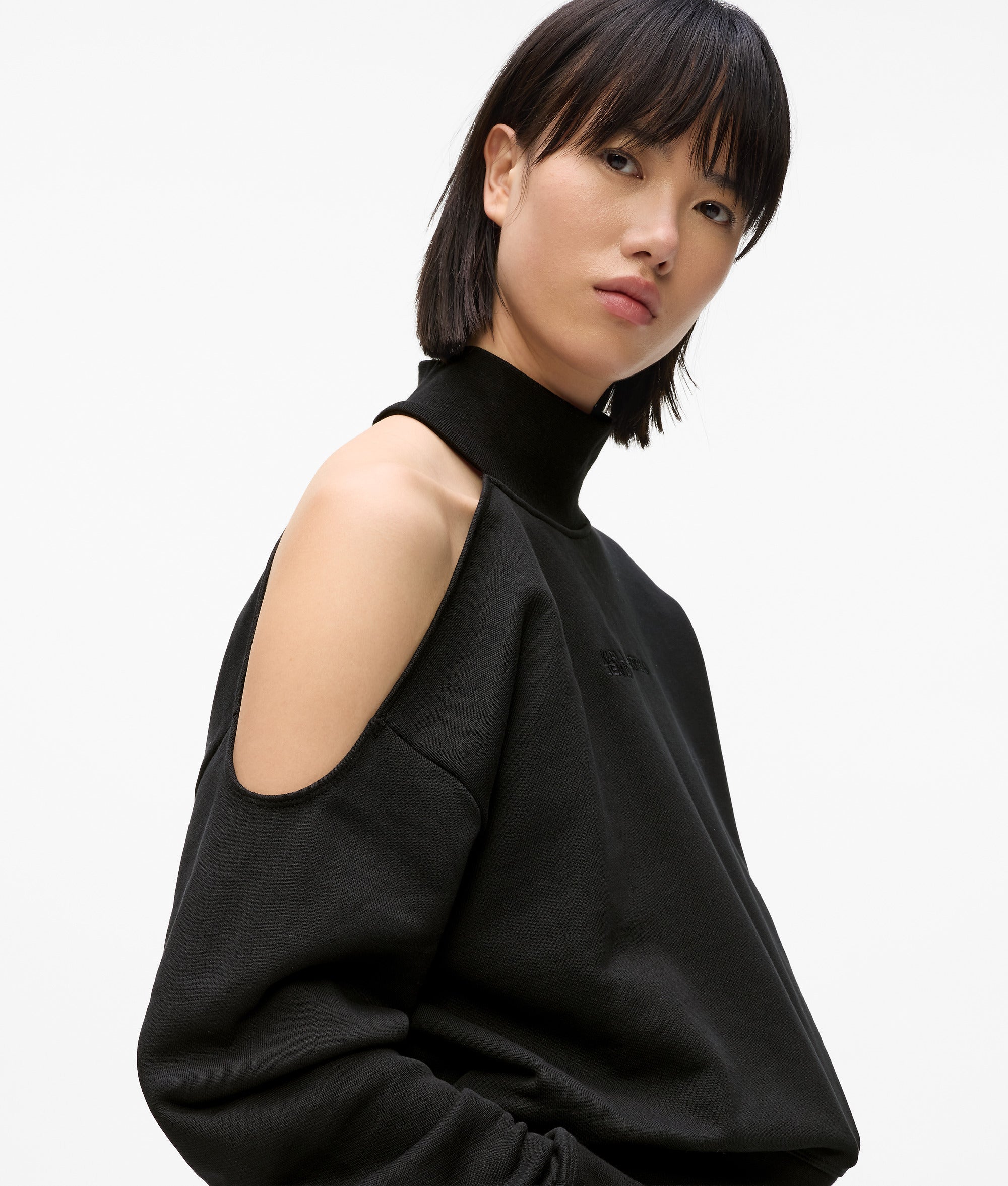 Uitgesneden sweatshirt