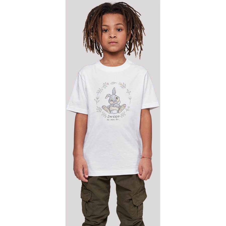 F4NT4STIC T-Shirt  Bambi Klopfer Sweet As Can Be weiß