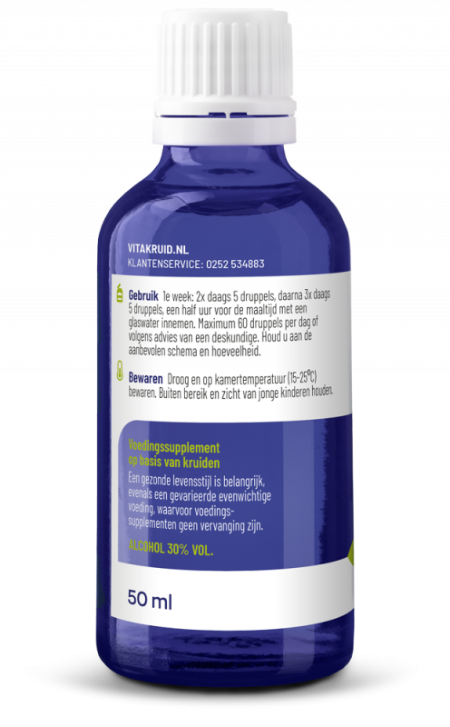 Vitakruid Kaardebol Wortel Tinctuur Extractie Volgens Hab 50 (50 ml)