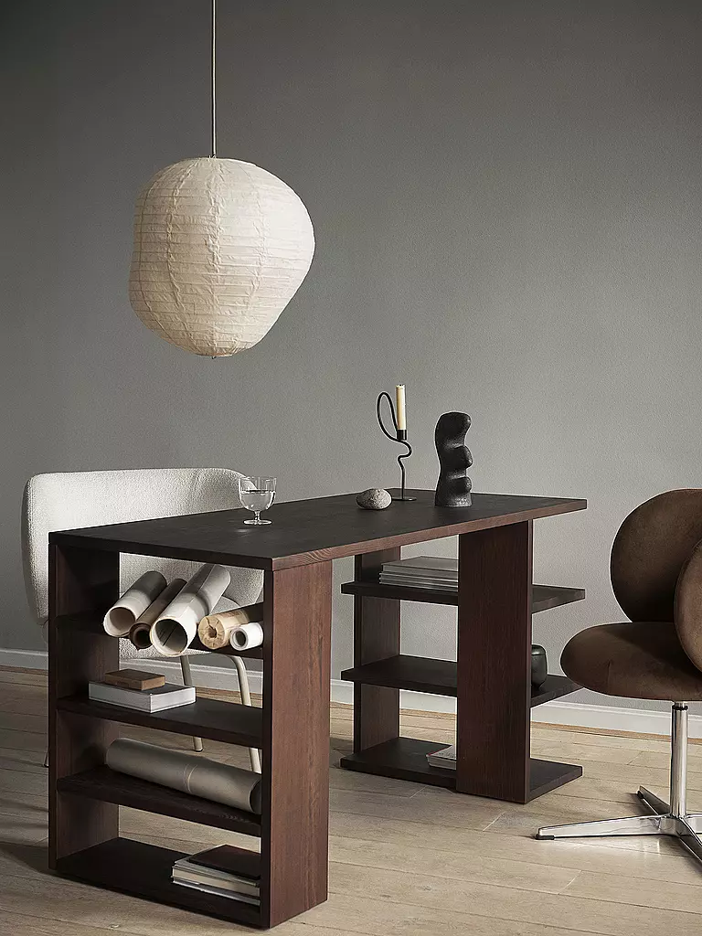FERM LIVING Lampenschirm KURBIS 60 Natural creme