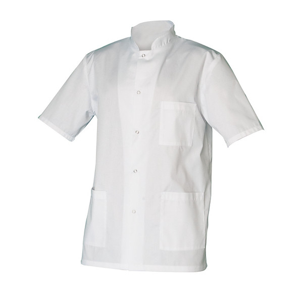 Tunique homme pour milieu hospitalier, manches courtes, taille 56/58