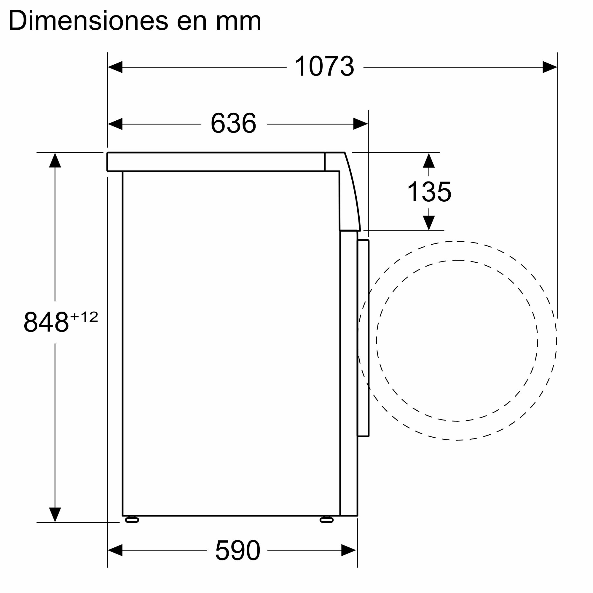 Máquina de lavar roupa de carregamento frontal Série 6, 9 kg, 1400 rpm, WGG244F1ES