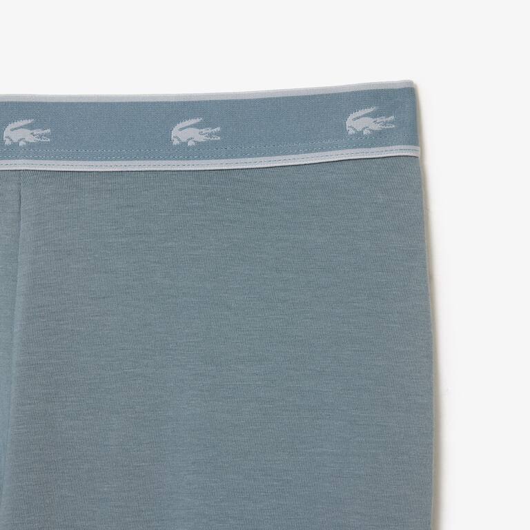 Legging d'intérieur en coton stretch Vêtements d’intérieur & de nuit - Gris - Lacoste - Femme