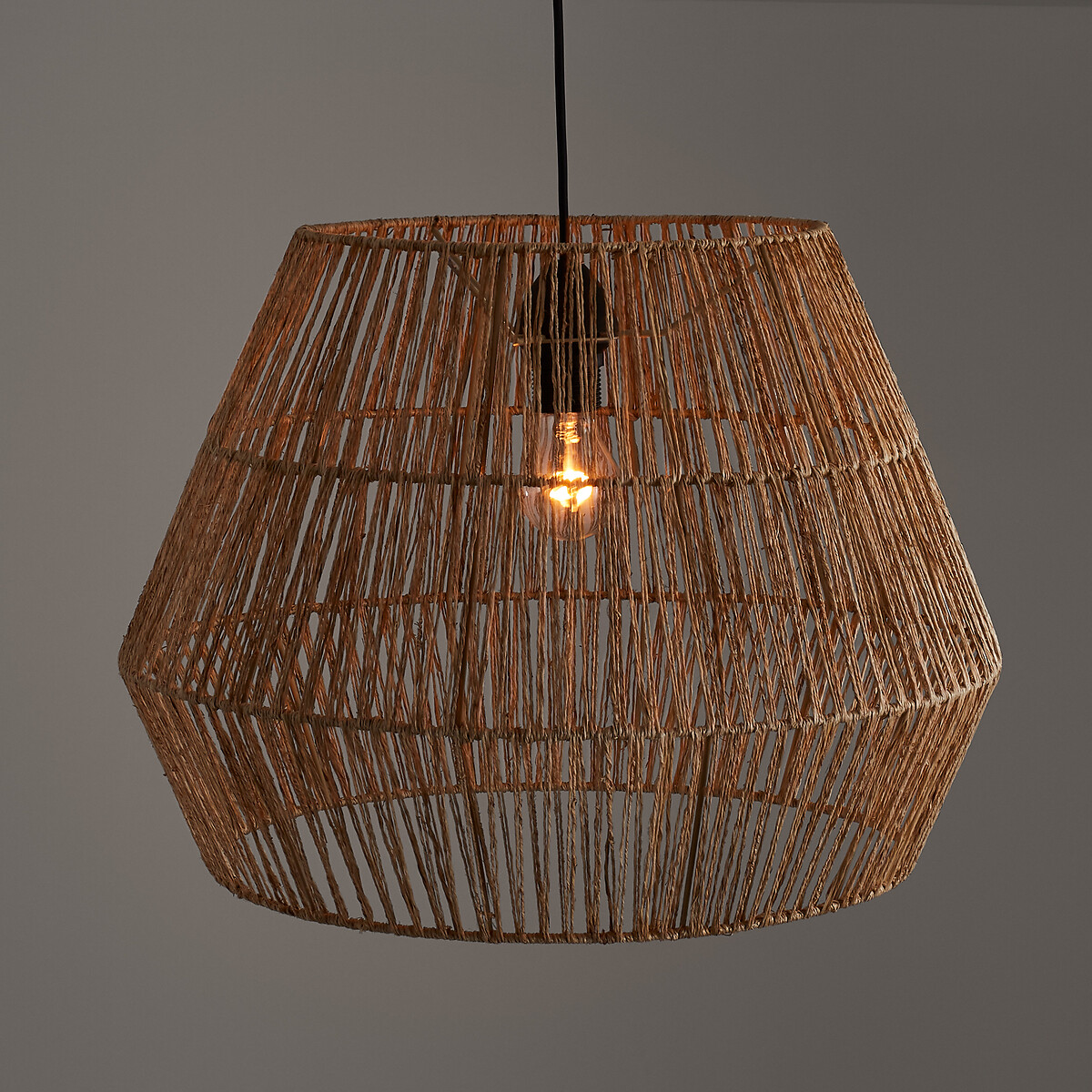 LA REDOUTE INTERIEURS<br>Candeeiro suspenso Ø50 cm, Yaku