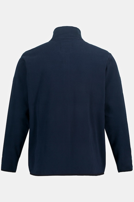 Fleecejacke, Stehkragen, Funktions-Zipper