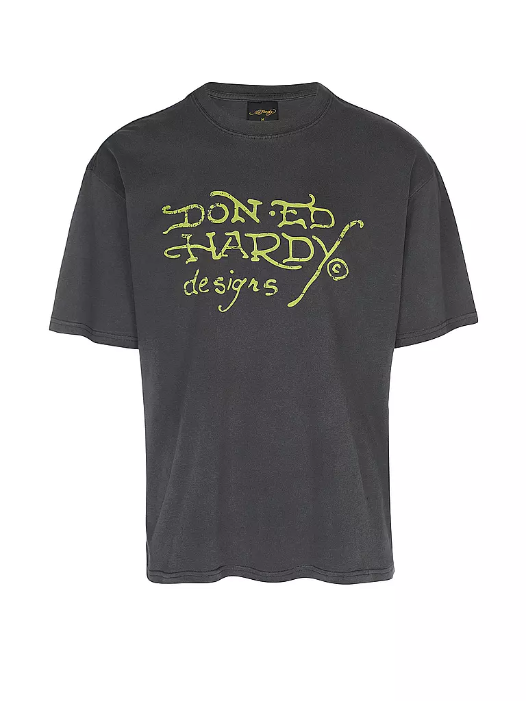 ED HARDY T-Shirt  grau