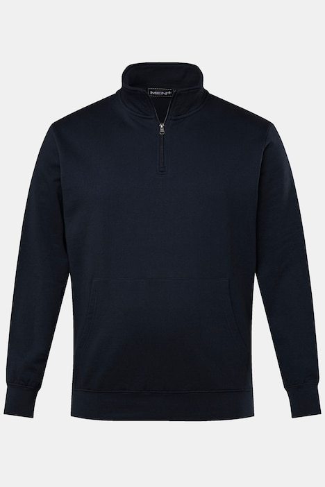 Men+ Sweat-Troyer, Stehkragen, Zipper, bis 84/86