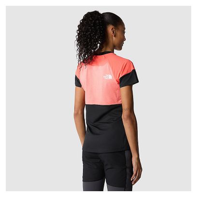 T-shirt Femme The North Face Bolt Tech Orange/Noir
