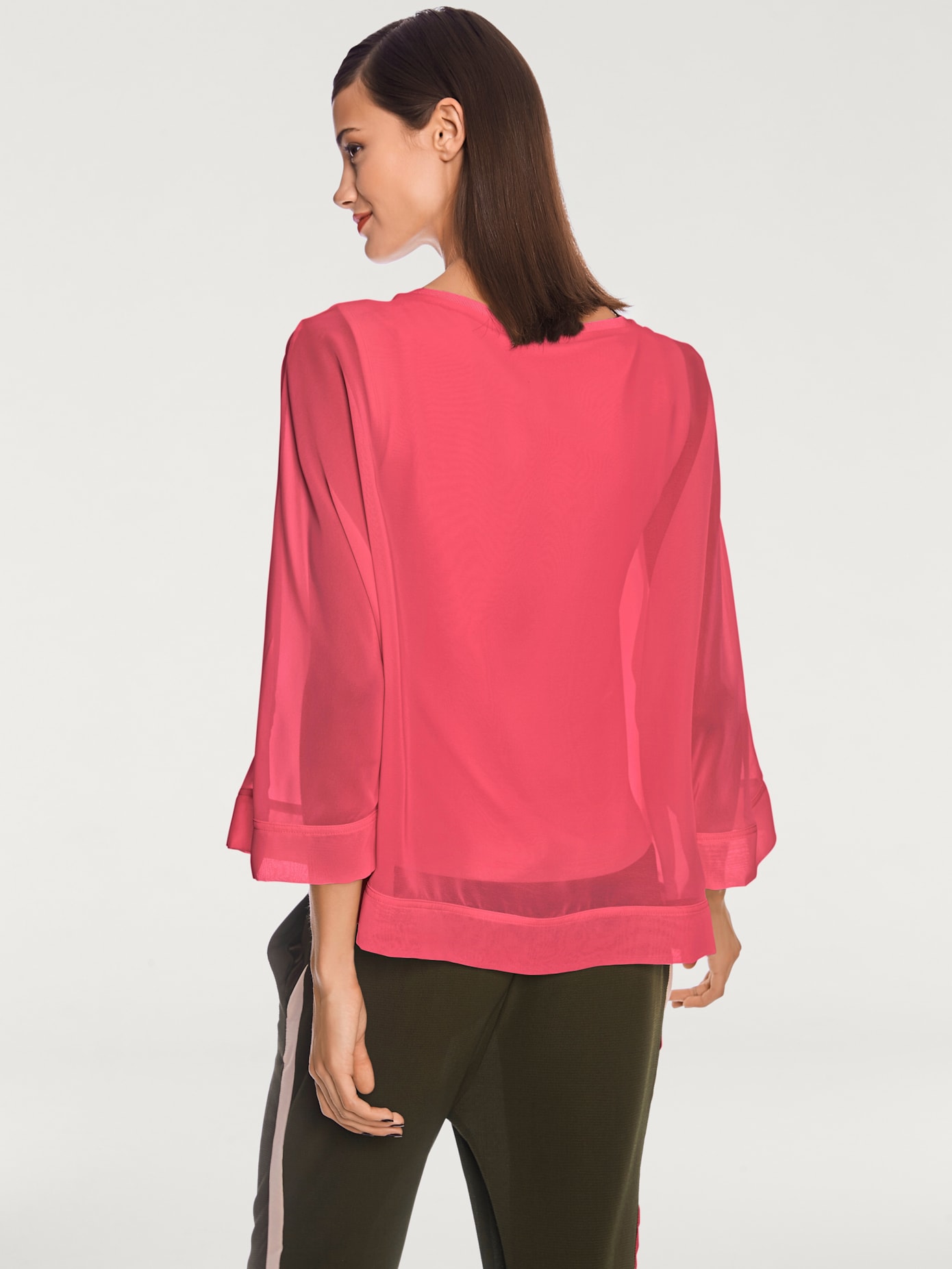 T-shirt look ample tendance