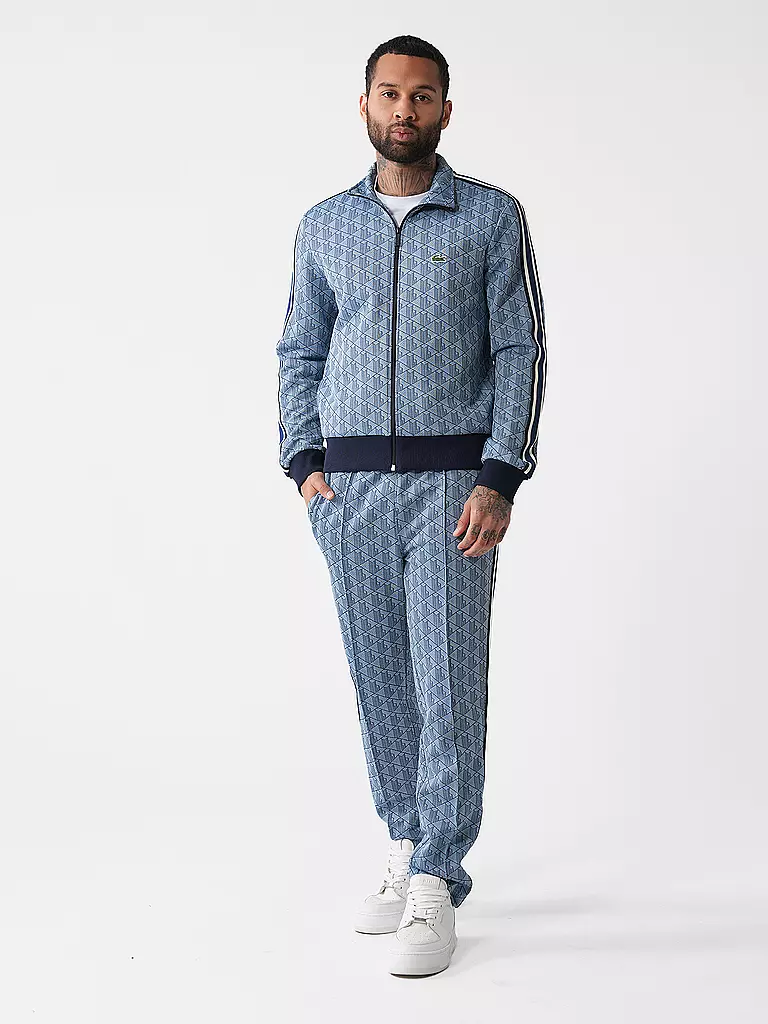 LACOSTE Sweatjacke blau