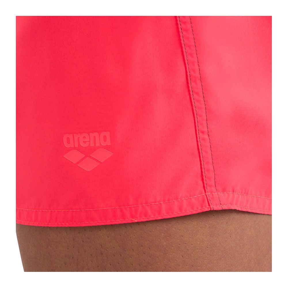 Arena FUNDAMENTALS - Short de bain Homme fluo red/dark olive
