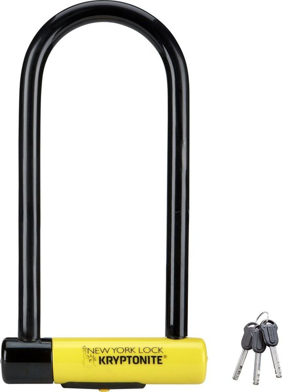 Kryptonite - New York Lock LS - Beugelslot - Geel - ART-4 Slot - 26 cm lang