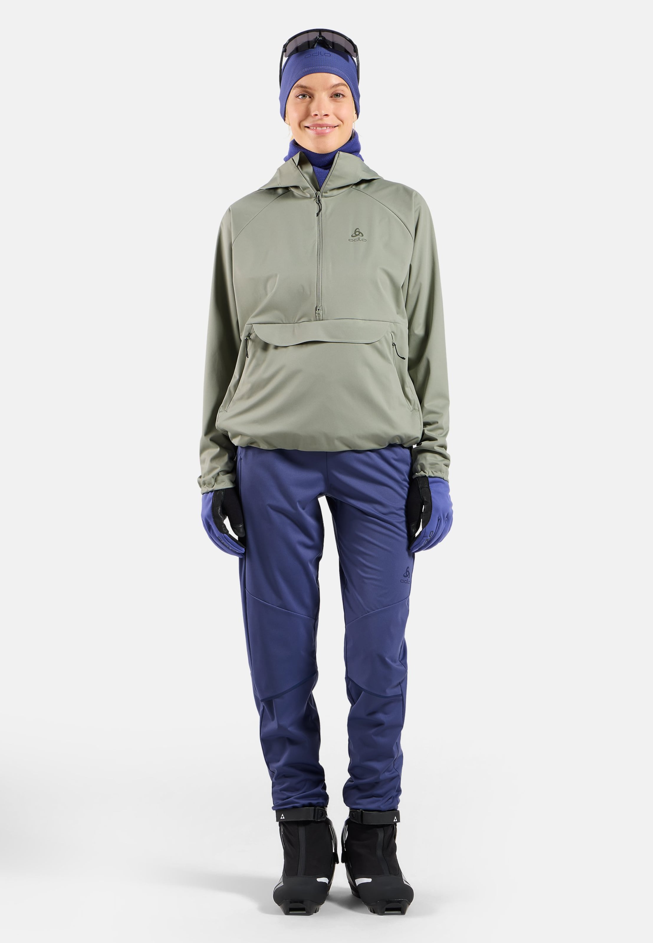 Winddichter Zeroweight Pro Warm Langlaufanorak in shadow