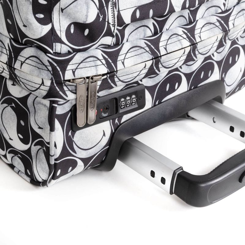 Valise cabine souple Transit'R S 51 cm Smiley YY Black