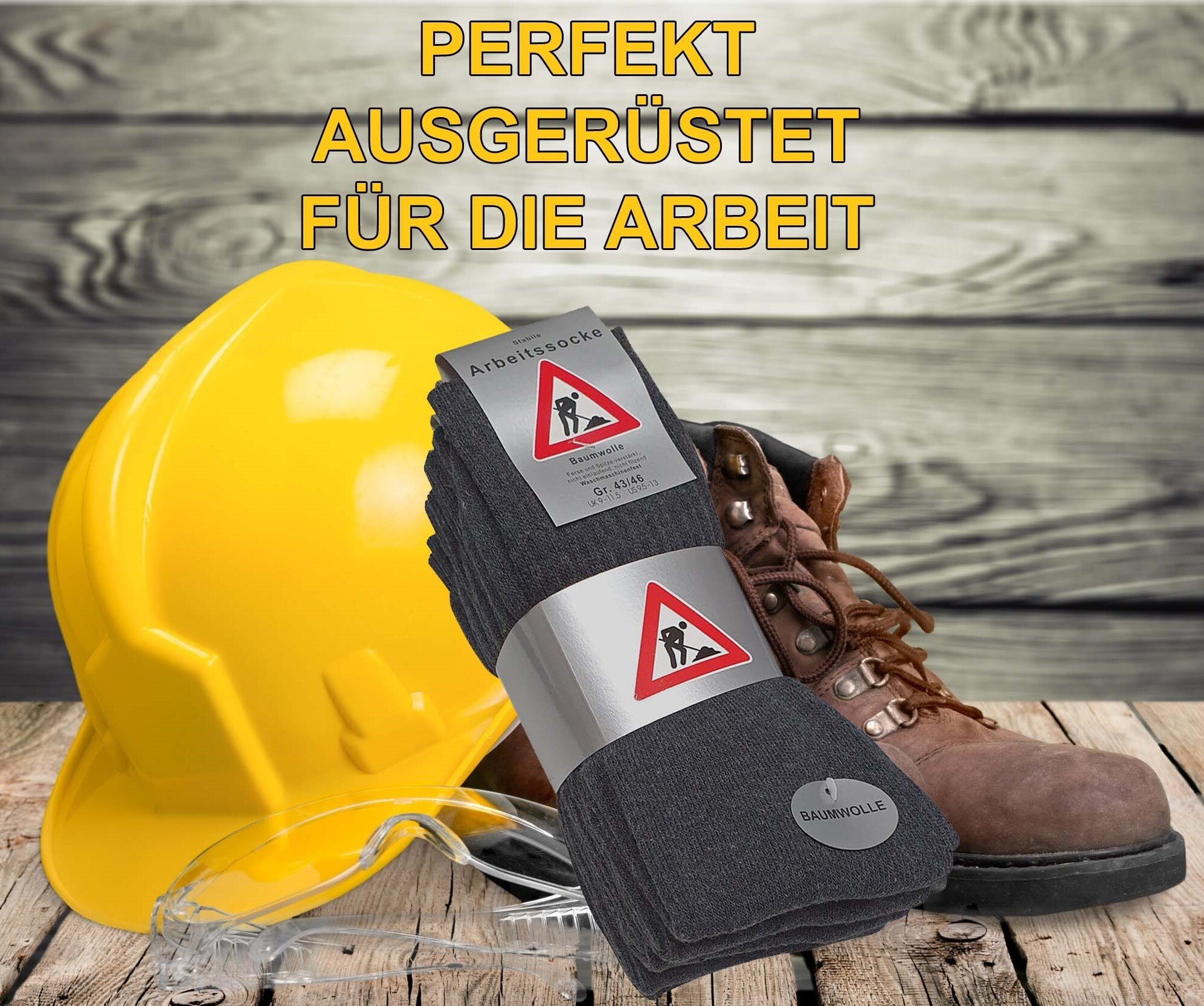 Cotton Prime® Arbeitssocken 10 Paar Berufssocken