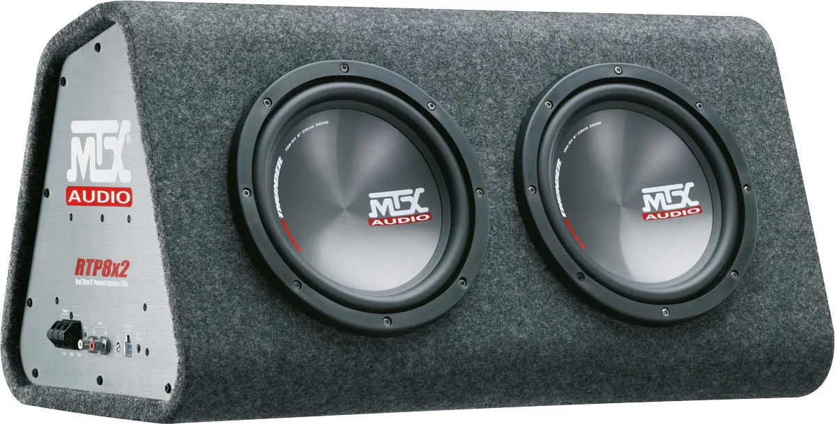 MTX RTP8x2 Subwoofers voiture