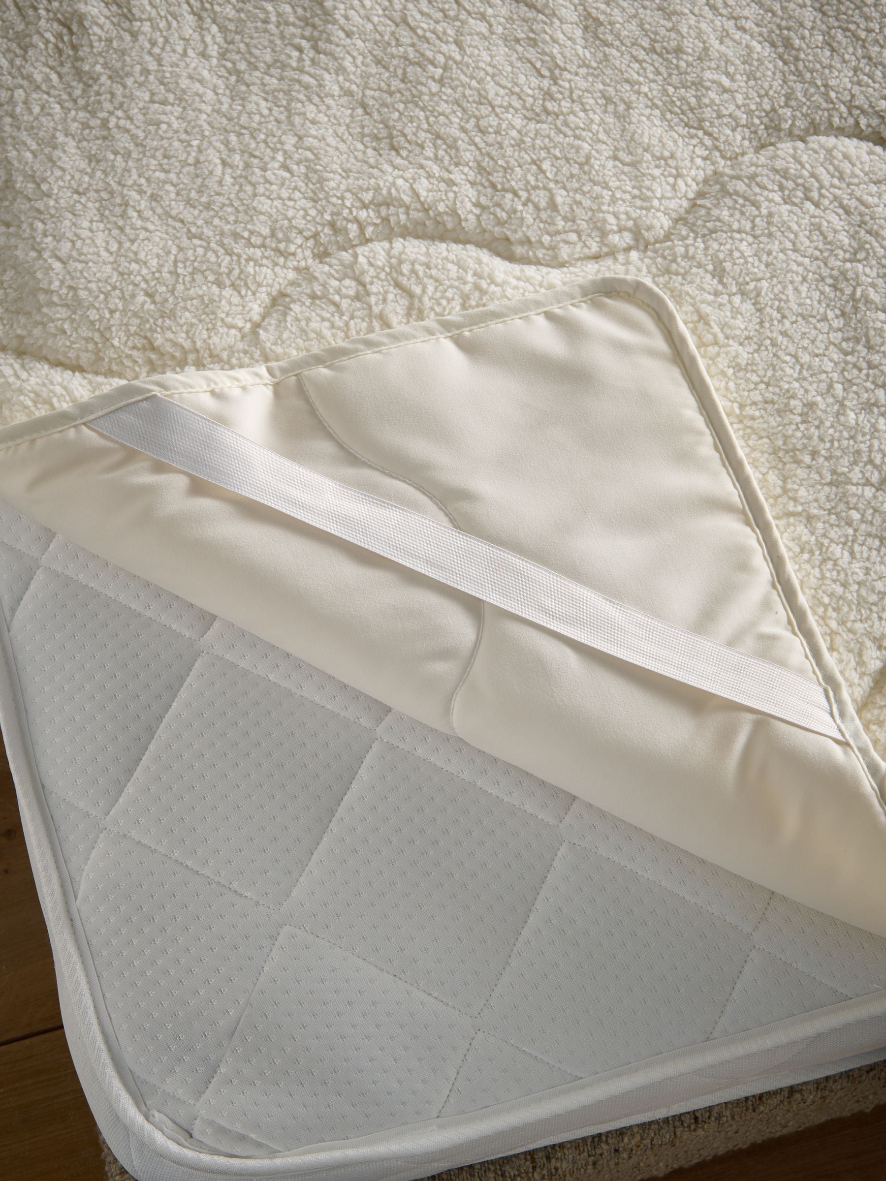 Cosy Fleece Reversible Mattress Protector