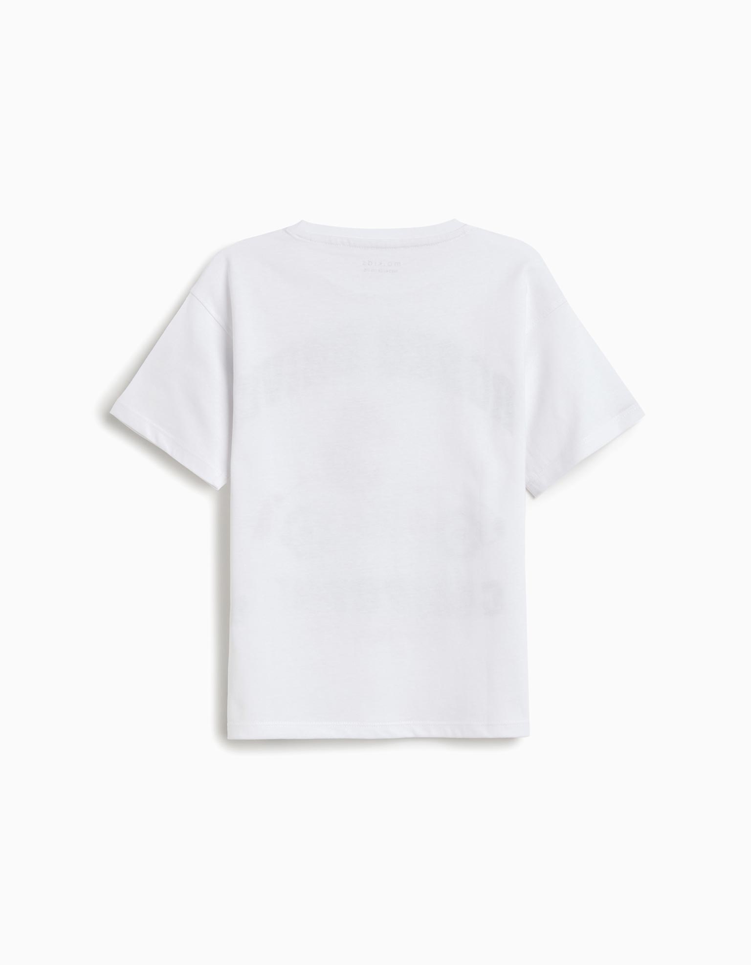 T-shirt Print, Menino, Branco