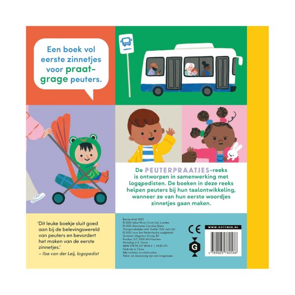 Gottmer Boekje - Peuterpraatjes: Daar gaan we!