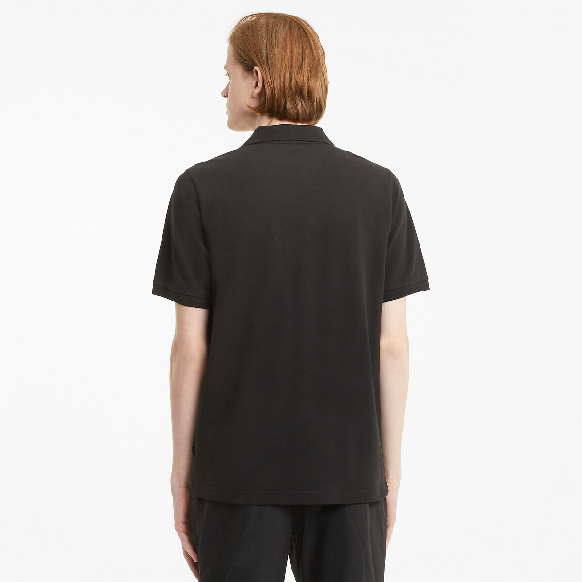 PUMA<br>Polo em algodão piqué essencial
