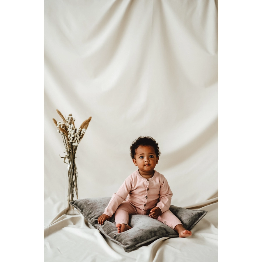 kindsgard Strickoverall strikka Feinstrick rosa