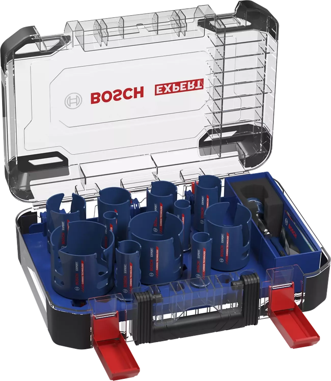 Bosch 2608900489 EXPERT 15-delige Power-Change gatzagenset Construction Material Universeel 20/22/25/32/35/40/44/51/60/68/76mm