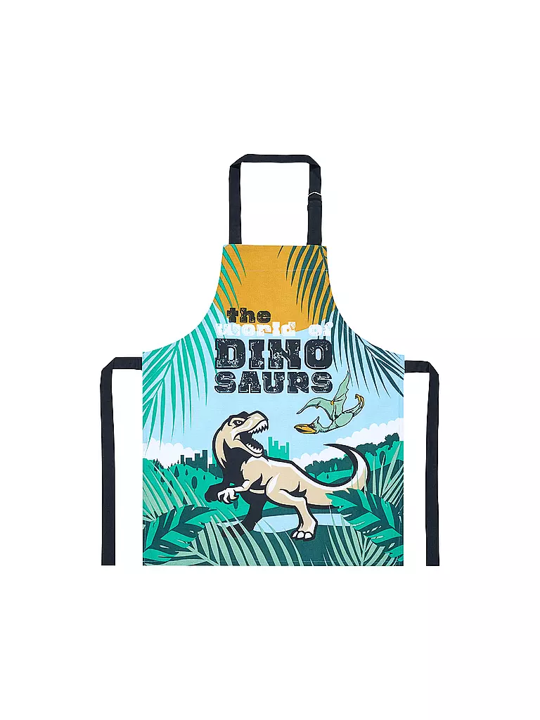STUCO Kinder Schürze DINO 52x63cm bunt