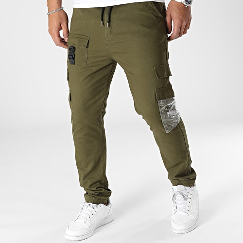 Pantalon Cargo 2040075 Vert Kaki
